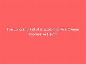 Tall and Mighty: the Impressive Height of Hollywood's Bear Actors
